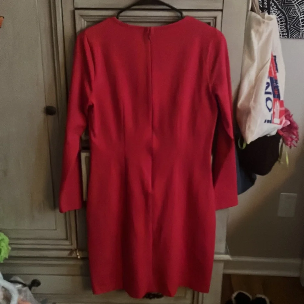Long sleeve Red J.Crew. Dress - Picture 2 of 3